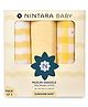 Nintara Baby Soft, Breathable, Lightweight, 100% Organic Cotton Large Swaddle Pack of 3 - Sunshine Baby