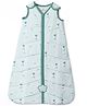 Nintara Baby Lightweight, 100% Organic Cotton 1.5 TOG Large Sleep Sack Pack of 1 - Moonlit Magic