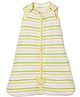 Nintara Baby Lightweight, 100% Organic Cotton 0.5 TOG Large Sleep Sack Pack of 1 - Citrus Stripes