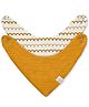 Nintara Baby Extra-Soft, Absorbent, 100% Organic Cotton Bandana Bibs Pack of 2 - Mustard
