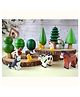 Taruh Kids Wooden Farm Animals & 6 Trees combo