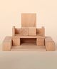 Bombay Toy Company Wooden Blocks Toy - Starter Pack (30 Elements)