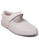 LIBERTY Solid Velcro Closure School Shoes - White