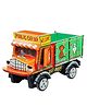 Desi Toys Indian Truck - Handpainted Miniature Collectible Model - Multicolor