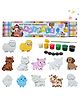 Craftopedia Paint Your Own Fridge Magnet Kit - Farm Animal