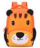 Skybags Backpack With Tiger Print Orange (Age - 5 to 8 Years) - Height 15.78 Inches
