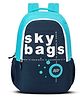 Skybags Printed Backpack Navy Blue - Height 18.87 Inches