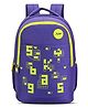 Skybags Backpack With Gaming Print Purple - Height 18.11 Inches