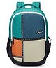 Skybags Backpack With Checks Print Green - Height 18.11 Inches