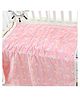 MumsLap Premium Organic Muslin Cotton 6 Layer Gauze Swaddle Wrap / Blanket - Pink