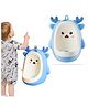Bembika Pee Trainer Urinal for Kids Boys - Portable Pee Trainer, urinal trainer for boy, Wall-Mounted Kids Urinal, Potty Training Urinal, Urinal Potty for Toddlers, pee trainer for boys-(Toddler Dinosaur Theme Ocean Blue)