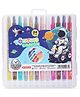 Skoolster 24 Shades Twist Crayons, Bright & Playful Colors, Smooth Japanese technology - Multicolor