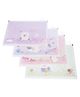 Skoolster documents folder/Envelopes, Pack of 4, B6 size,With zipper closure, For school, home & office use | Multipurpose use for students