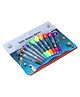 Skoolster Premium Roller Stamper Markers 10 Pcs Set, Dual-Tip Markers with Fun Rolling Stamps for Kids, Washable & Non-Toxic ( Space)