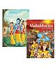 Religious Books Set of 2- Ramayana & Mahabharata for Children-English