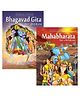 Religious Books Set of 2- Shrimad Bhagavad Gita & Mahabharata for Children-English