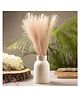 Voncasa  Stylish Flower Holder 'GOURD' Vase - Off White, Stone Finish