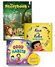 Story Book A, Keen Little Kuku and 30 Good Habits Book For Children | 3 Books