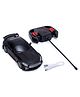 Babyhug  1:24 C-Type Rechargeable Remote Control Racing Car - Black| Gifting Option| Toy for 4+ years Boys & Girls| BIS Certified| 50ft Remote Range