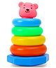 Ratnas Teddy Stacking Ring Toy (Color May Vary)