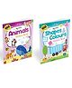 My First Animals and Shapes Colours Stickers Book-English