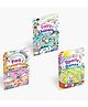 Carry Me Fairy & Unicorn, Park & Playground and Sports & Games Colouring Books for Kids  Fun Animal and Fantasy-Themed Copy Colouring Books with Handle for Easy Carrying-English