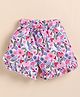 Biskid Sinker Floral Printed Shorts - Blue & Pink