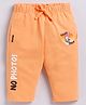 Biskid Sinker Mickey & Friends Featuring Daisy Duck Printed Capri - Orange