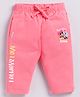 Biskid Sinker Mickey & Friends Featuring Characters Printed Capris - Pink