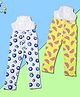Snugkins Diaper Pant Potty Training Pajamas for Boys & Girls|100% Cotton Size 3 (3-4 years)-Pack 2-EvilEye & Watermelon