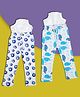 Snugkins Diaper Pant Potty Training Pajamas for Boys & Girls|100% Cotton Size 3 (3-4 years)-Pack of 2-EvilEye & Whale