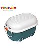 TOYPENTER Storage Box | Rolling Storage Container Box | Baby Storage Box For Baby Product | Trunk Storage Box | Storage Box And Organizer For Baby Products (Green)