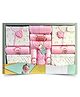 TOYPENTER Newborn Baby Gift Set | Clothing Gift Kit for Infants | Gift Hamper for Baby Boy and Baby Girl (Set of 14) - Pink