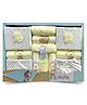 TOYPENTER Newborn Baby Gift Set | Clothing Gift Kit for Infants | Gift Hamper for Baby Boy and Baby Girl (Set of 14) - Lemon