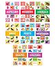 My First Picture Books, Alphabet, Numbers, Fruits, Vegetables, Animals, Birds, Colours, Shapes, Set of 8 Books - English