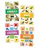 My First Picture Books, Animals, Birds, Colours, Shapes, Set of 4 Books - English