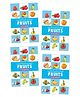 My First Picture Book of Fruits, Set of 4 Books - English