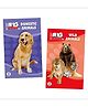 My First Big Books, Domestic Animals, Wild Animals, Set of 2 Books - English