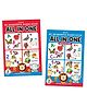 Wonderful Board Books, All In One, All In One English - Hindi, Set of 2 Books - English