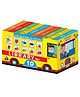 My First Learning Library Box - 1, ABC, Numbers, Wild Animals, Birds, Fruits, Vegetables & more, Pack of 10 Books - English