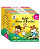 Mini Board Books Box - 3, Alphabet, Numbers, Fruits, Vegetables, Animals, Birds, Shapes, Colours & more, Pack of 12 Books - English