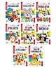 My First Pre School Colouring Books, Alphabet, Numbers, Birds, Farm Animals & more, Set of 8 Books - English
