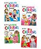 My First Colouring Books, Zero Level , Nursery, Beginners, Kindergarten, Set of 4 Books - English