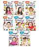 Mini Colouring Books, First, Simple, Set of 8 Books - English