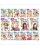 Mini Colouring Books, 0 Level, KG, First, Simple, Set of 16 Books - English