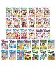 Mini Colouring Books, 0 Level, First, Mermaid, Unicorn & more, Set of 32 Books - English