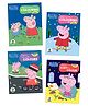 Peppa Pig Colouring Books, Peppa's Copy to Colour, Peppa's First Colouring Book & more, Set of 4 Books - English