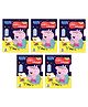 Peppa Pig Colouring Books, Peppa's Copy to Colour, Set of 5 Books - English