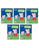 Peppa Pig Colouring Books, Peppa's First Colouring Book, Set of 5 Books - English