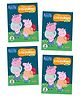 Peppa Pig Peppa's Jumbo Colouring Books, Set of 4 Books - English